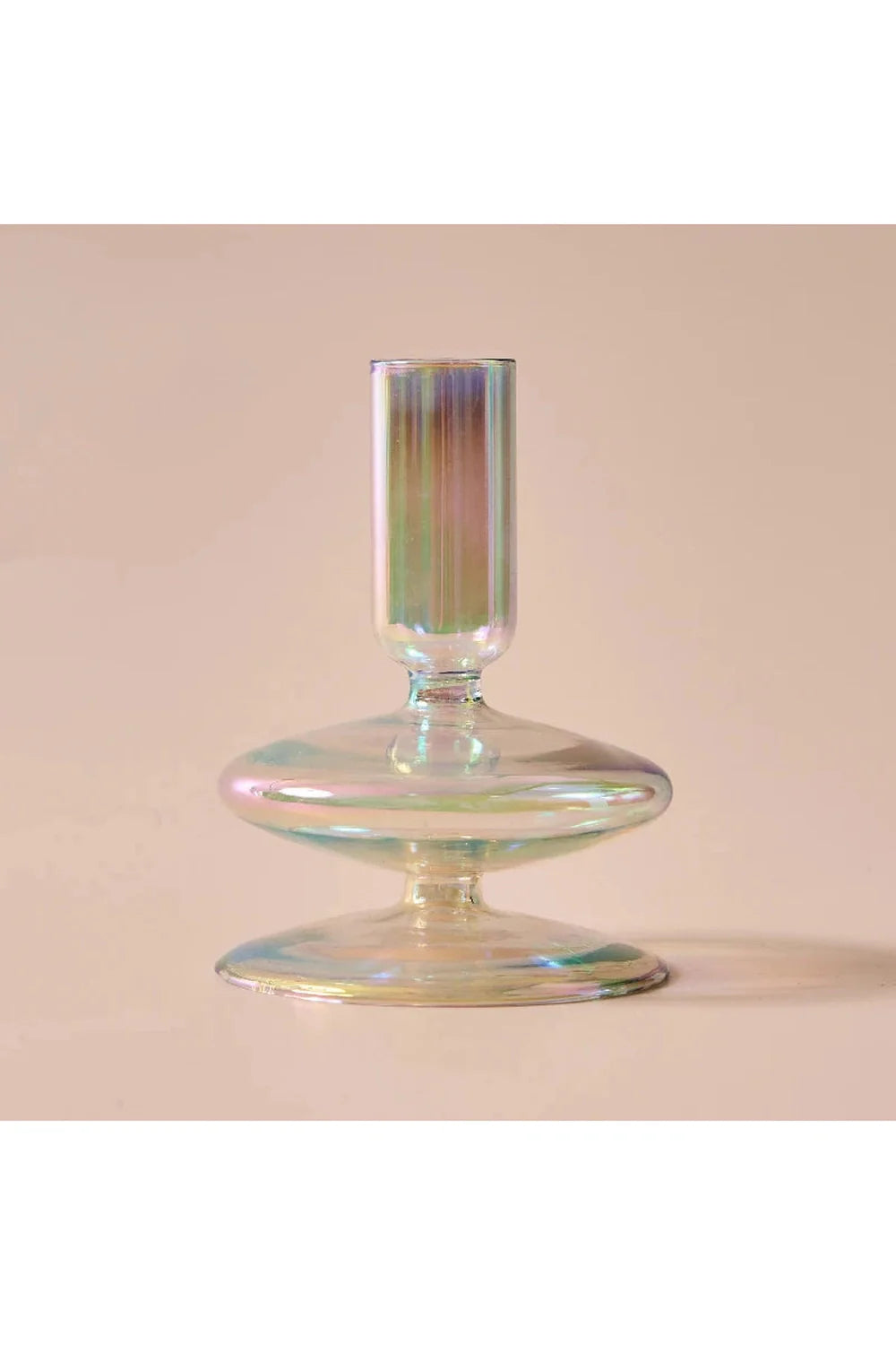 Regenbogen Glas Kerzenhalter