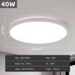 Frendorf | Moderne LED-Deckenlampe – 18W/30W/40W/72W Runde Deckenleuchte für Wohnzimmer, Schlafzimmer, Küche und Badezimmer