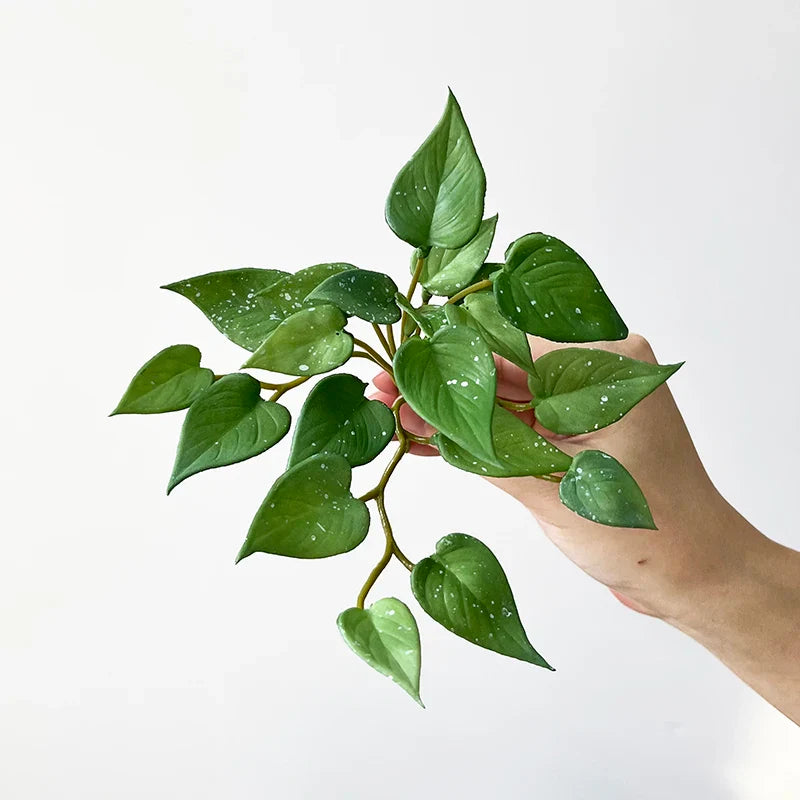 Frendorf | Künstliches Kupfermünzgras – Mini-Kunstpflanzenstrauß für Wohn-, Büro- und Gartendekoration