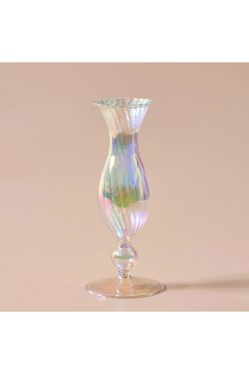 Regenbogen Glas Kerzenhalter