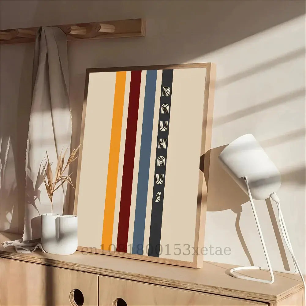 Frendorf | Bauhaus-Poster für ein elegantes Interieur in nordischer abstrakter Geometrie