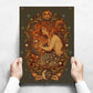 Art Nouveau Kraftpapier Poster Vintage Zuhause Zimmer Bar Café Dekor Ästhetische Kunst Wandgemälde
