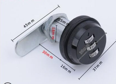 Frendorf | 3-stellig mechanischer Passwort Schrankverschluss