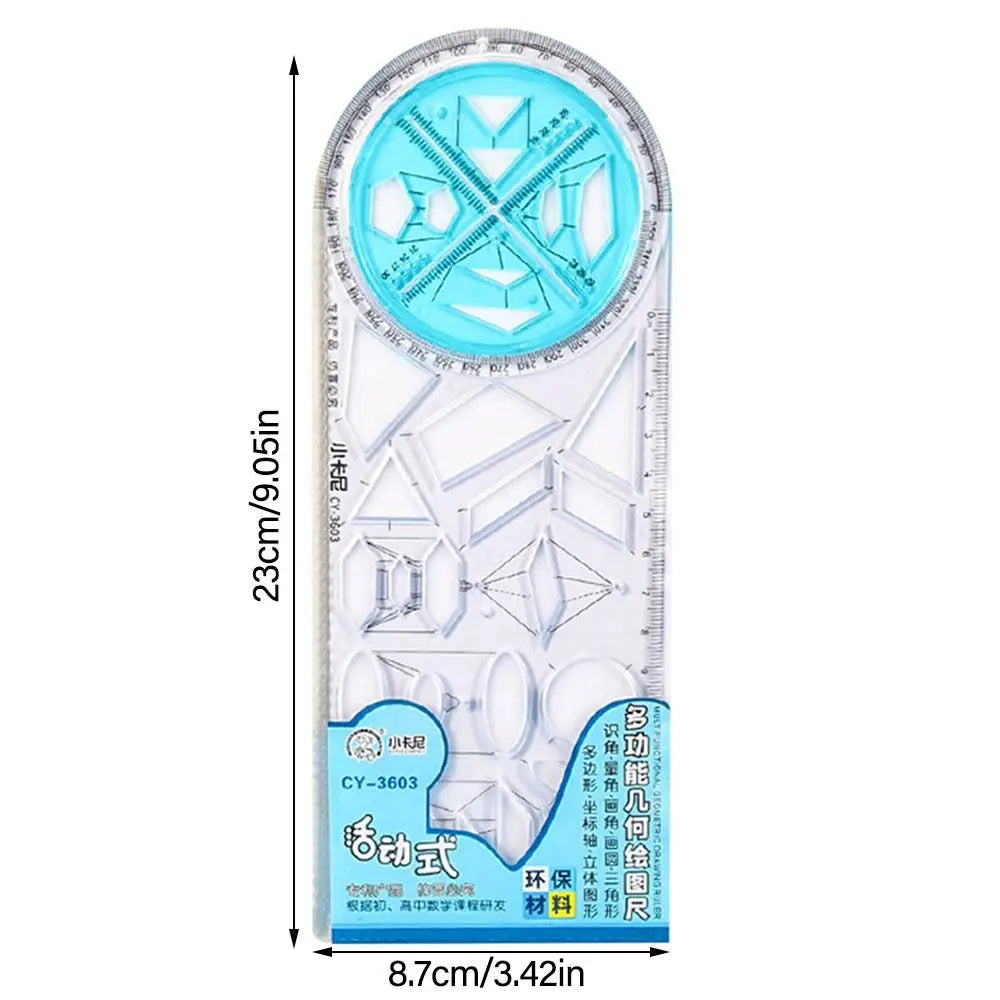 Frendorf | Mathematik Genie Multi-Winkel Zeichen Präzisionslineal