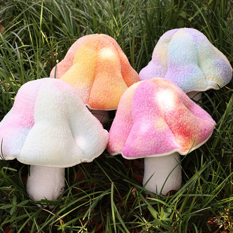 Fluffy Mushroom Kissen