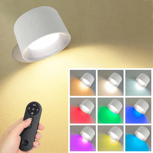 Frendorf | LumeGlow - Moderne Wandlampe mit einstellbarer Farb- und Helligkeitskontrolle