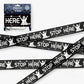 Frendorf | Bandeau Warnung Skull Halloween - Spooky Party Dekoration