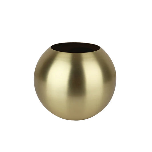 Edelstahlvase im nordischen Stil Desltop-Blumentopf BeFlower Töpfe Gold Schwarz Rose Gold Klassische Wohndekoration