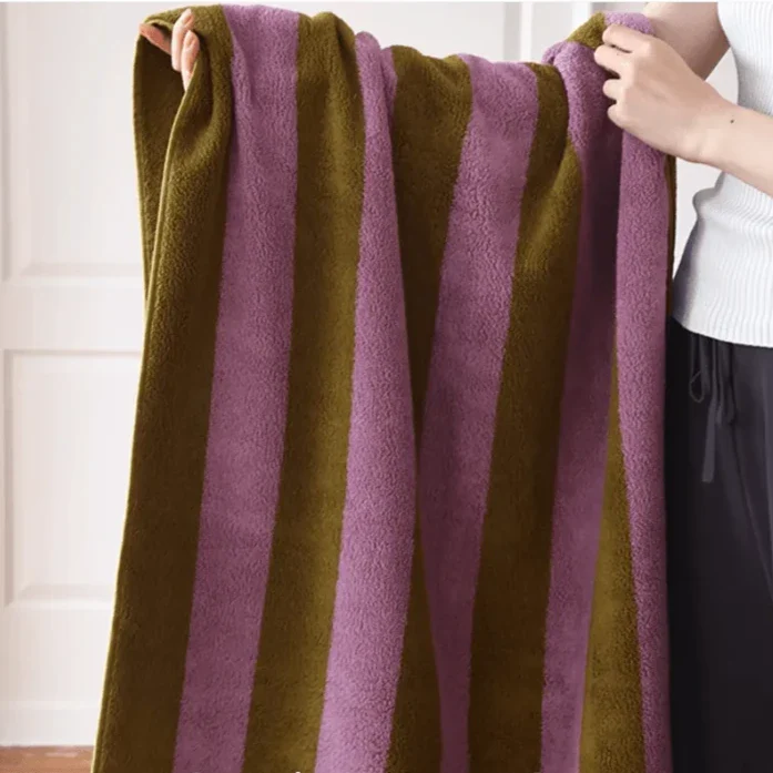Retro Streifen Handtuch (Chunky)