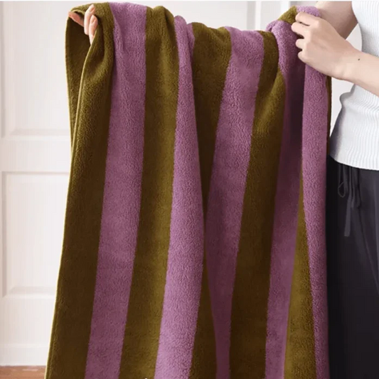 Retro Streifen Handtuch (Chunky)
