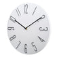 Schlichte, minimalistische Wanduhr