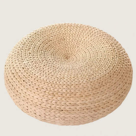Japanisches Tatami Rattan Meditationskissen - Strohwoven Yoga Matte