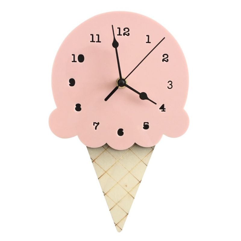 Frendorf | FrostTime Isformet Wanduhr – Lustiges und Verspielt Design für Kreative Räume