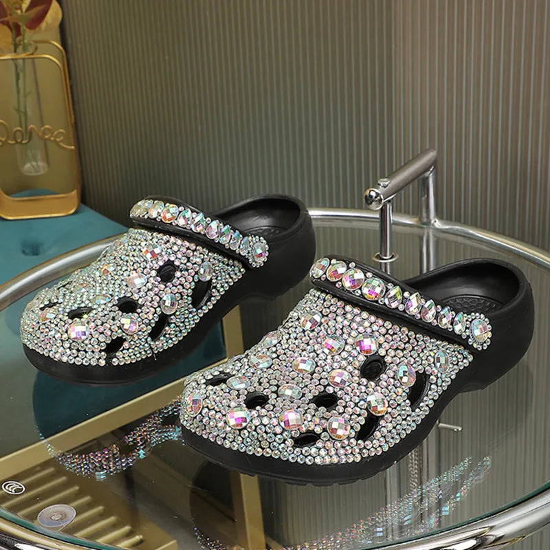 Frendorf | Kristall Sommer-Slipper für Damen
