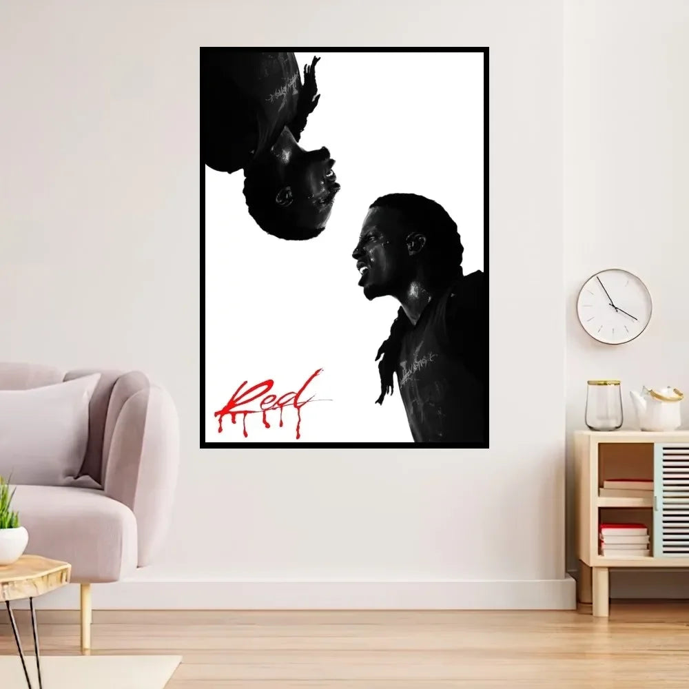 Rapper Playboi Carti Poster Drucke Wandmalerei Schlafzimmer Wohnzimmer Dekoration Büro Klein