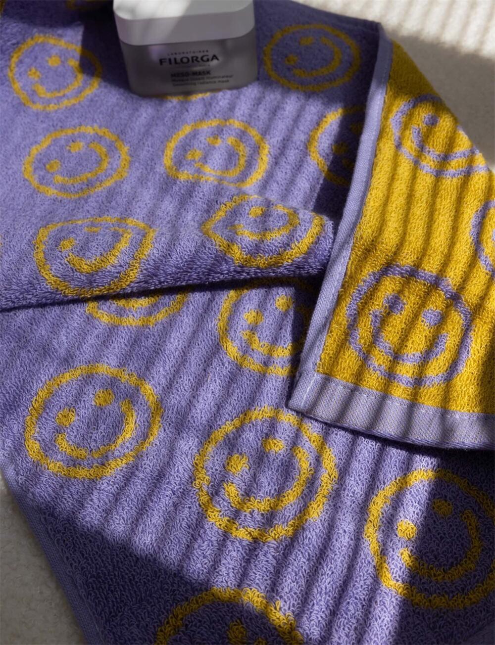 Doppelseitiges Smiley Handtuch