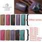 Frendorf | RFID Flip Leder Samsung S25/S24/S23 Magnetische Brieftaschenhülle