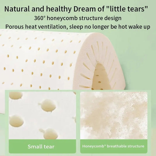 Frendorf | Hypoallergene Naturlatex atmungsaktives ergonomisches Kissen