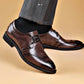Frendorf | Herren Leder Schuhe Stilvolle Herren Schuhe Spitz Oxford Hochzeit Leder Herren Dress Schuhe Gentleman Büro Mann Schuh