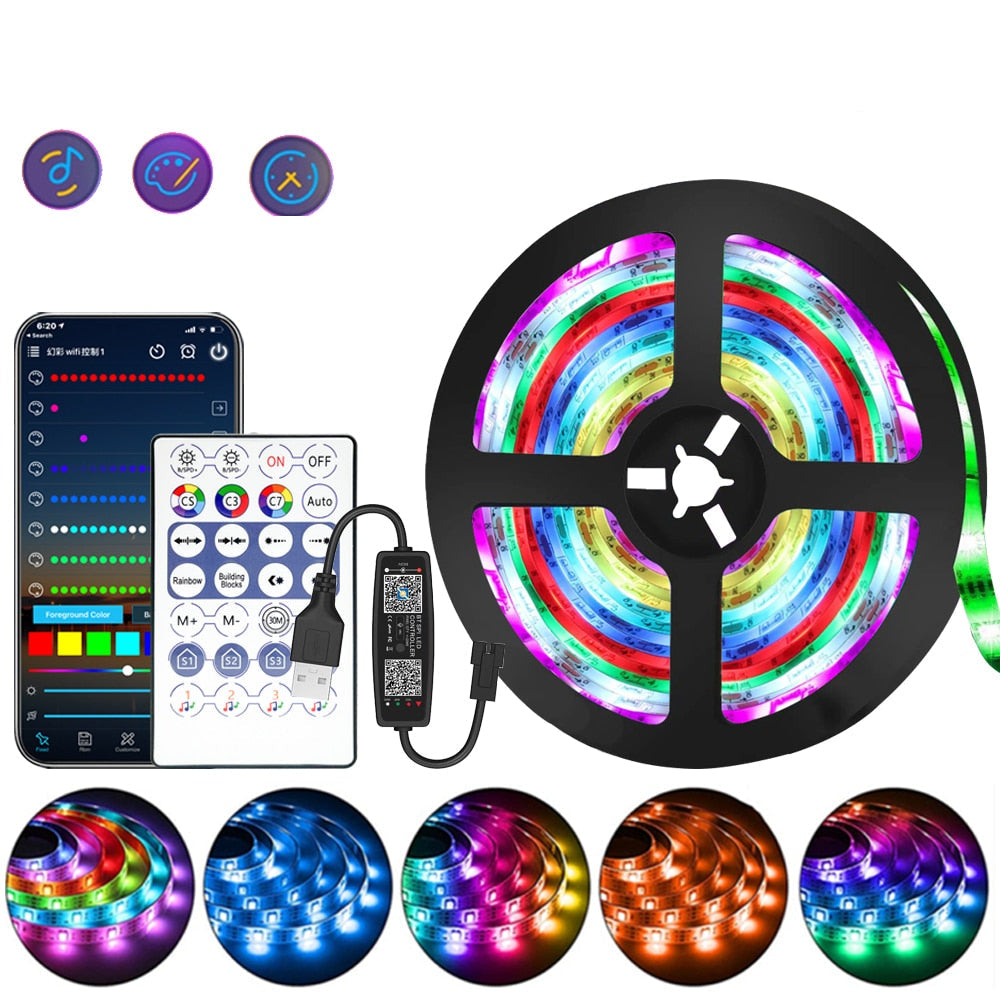 Frendorf | 1M-20M RGB LED-Lichtband 5V LED