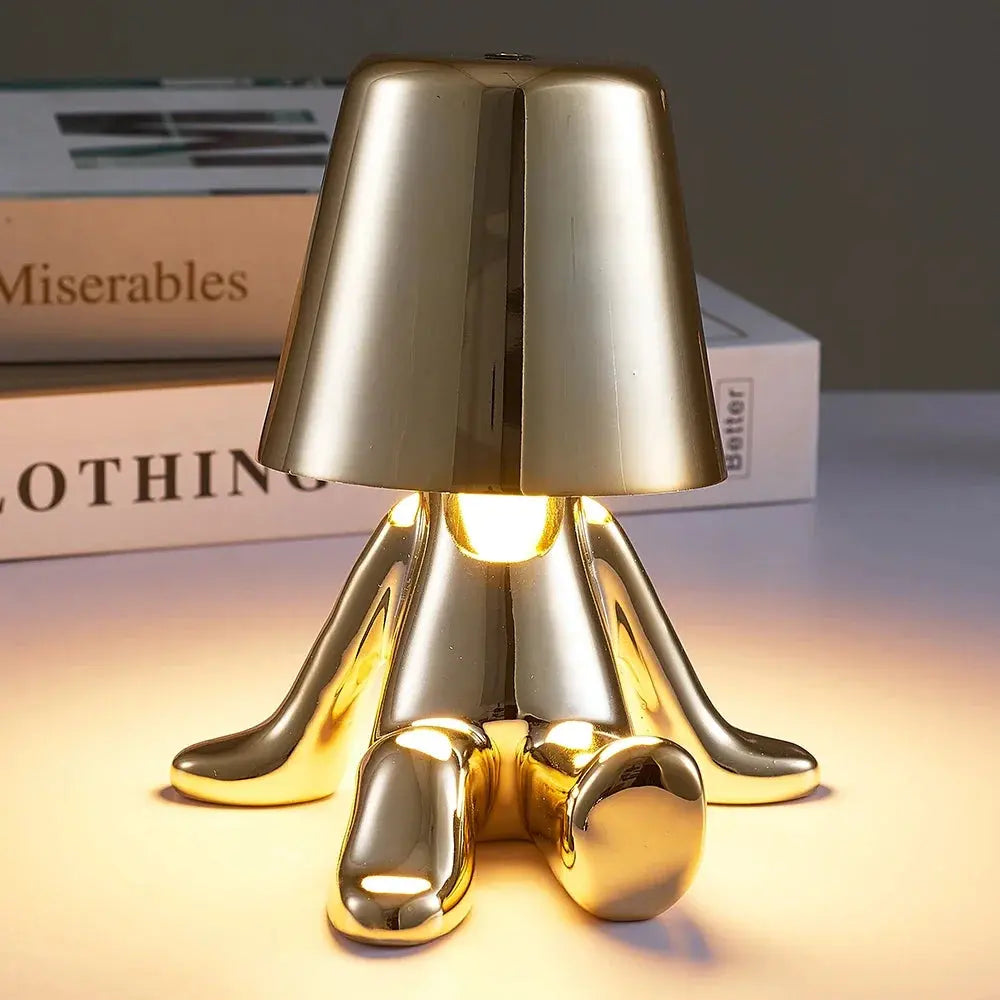 Frendorf | Erleuchten Sie Ihre Nächte mit dem kleinen goldenen Mann, einem Hauch von Eleganz
