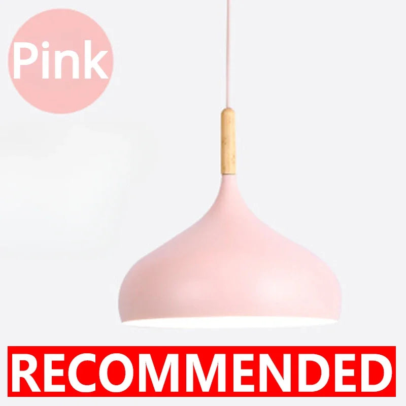 Frendorf | Moderne Macaron Pendelleuchte – Einstellbare Einzelne Kronleuchter für Schlafzimmer, Restaurant und Büro