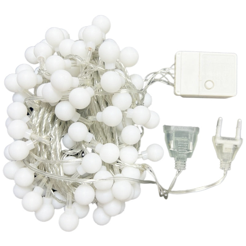 LED Lichterkette Feenblasen Ball Licht Festlich Licht