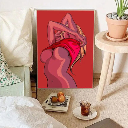 Malen nach Zahlen Poster Wandkunst Wohnkultur Zimmerdekoration Digitale Malerei Wohnzimmer Restaurant Küchenkunst