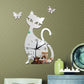Frendorf | TickTale Kinderzimmer Wanduhr | Kreative Uhr mit süßem Design | Stille Wanduhr für Schlafzimmer & Spielzimmer