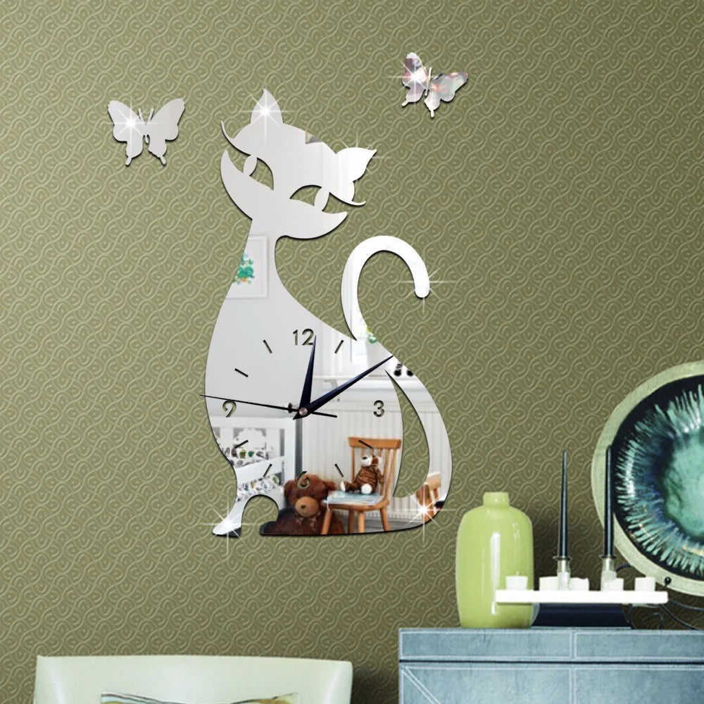 Frendorf | TickTale Kinderzimmer Wanduhr | Kreative Uhr mit süßem Design | Stille Wanduhr für Schlafzimmer & Spielzimmer