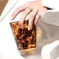 Leopard Retro Trinkglas