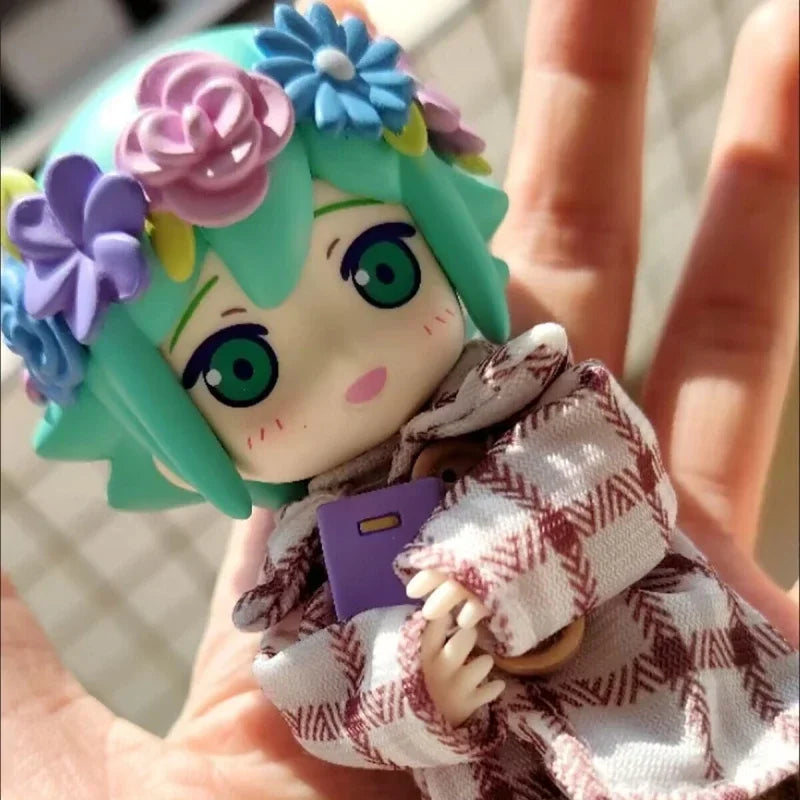 Frendorf | ChibiCraft Anime Figur | PVC Actionfigur Basil | Kawaii Anime Sammlerfigur in Box | Niedliches Modellspielzeug für Fans