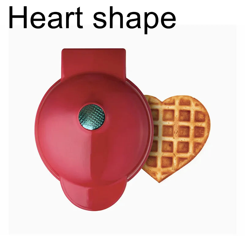 Elektrische Mini-Waffelmaschine - 110V & 220V Küchenkochgerät für das Frühstück und Dessert der Kinder, kleine Spiegeleier
