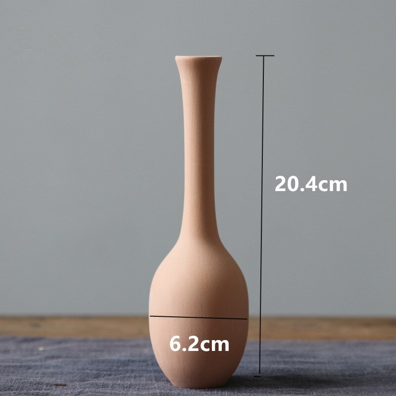1 Stück matte Keramikvase, Heimdekoration, Keramik, Blumenvase, Fotografie-Requisiten