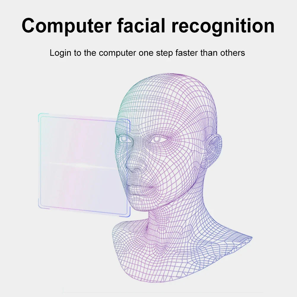 Gesichtserkennungs-Webcam | 1080P/720P | Windows Hello | USB-C | Autofokus