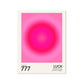 Moderne minimalistische Ästhetik, Wandkunst, Engel, digitaler Ton, Farbverlauf, Halo, Energie, Geheimnis, HD-Öl auf Leinwand, Poster, Heimdekoration, Geschenk