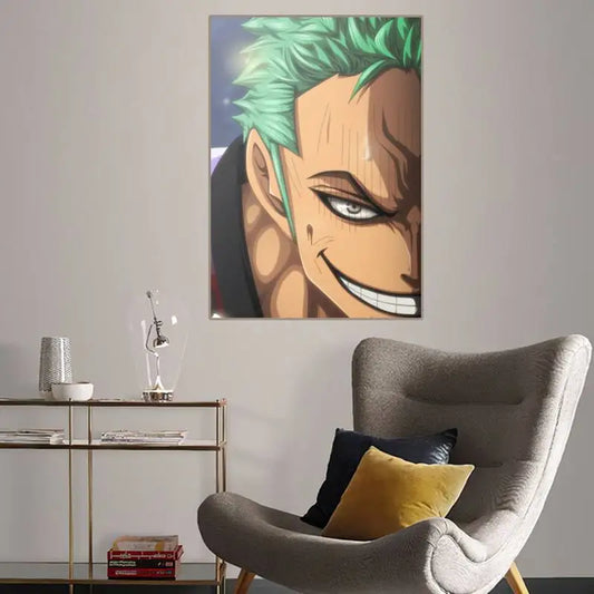 One Anime P-Piece Luffy Gear 5 POSTER Gift Home Decor Picture for Living Room Bedroom Small