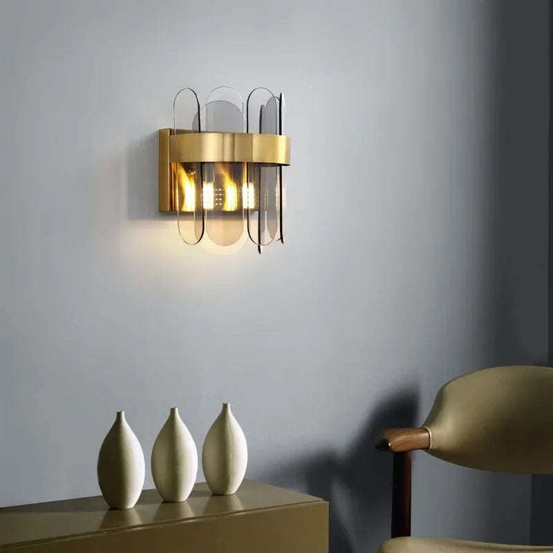 Frendorf | CrystalGlow Elegante Kristall Wandleuchte – Zeitloser Glanz und Exklusive Beleuchtung