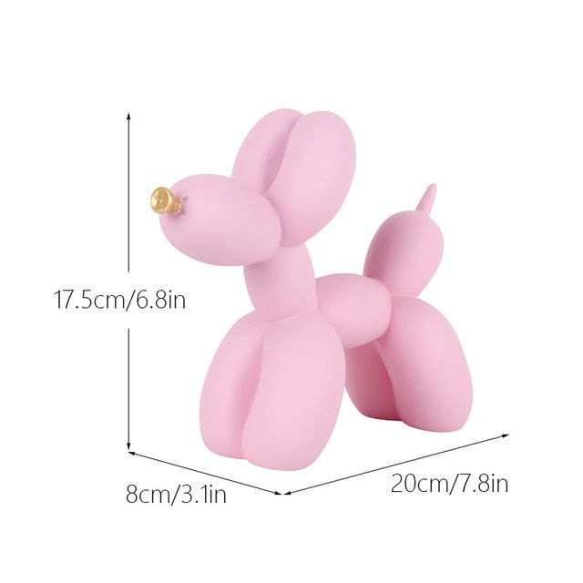 Luxuriöse Wohnkultur, Ballonhund Deko, Büroschreibtisch Zubehör, Tier Deko, moderne beliebte Kunst, nordische Statuen