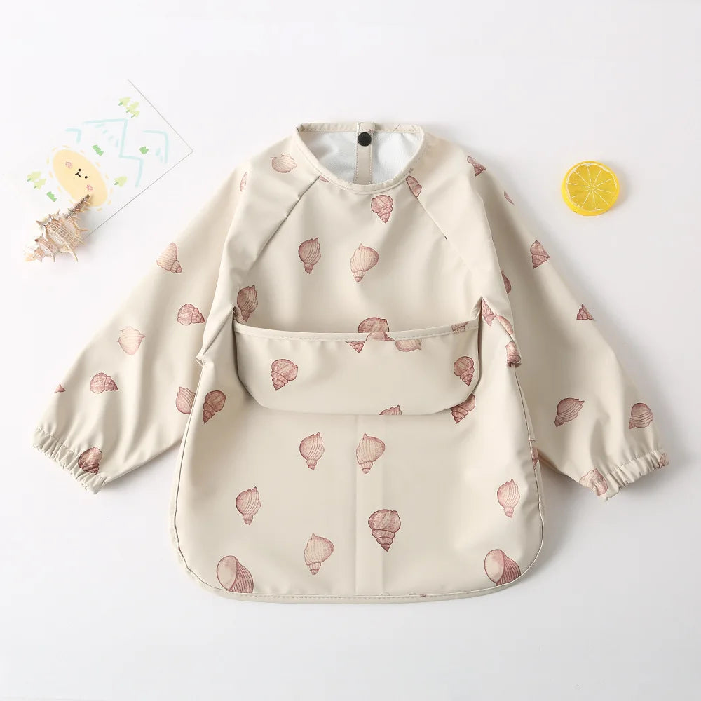 Langärmlige wasserdichte Smock für Kinder