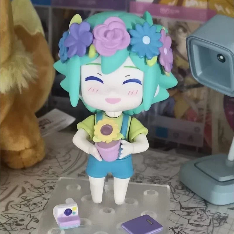 Frendorf | ChibiCraft Anime Figur | PVC Actionfigur Basil | Kawaii Anime Sammlerfigur in Box | Niedliches Modellspielzeug für Fans