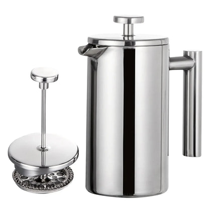 Edelstahl French Press Kaffeemaschine