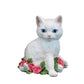 Niedliche Paar Katze Figurine