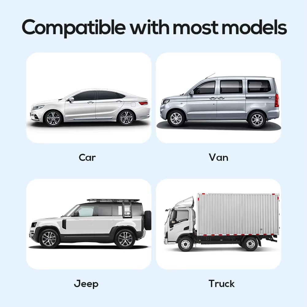 Frendorf | Auto Kopfstütze Kühlventilator 3 Geschwindigkeiten einstellbarer elektrischer Autositzventilator 5V/2A Auto Rückenlehnenventilator Auto Innenzubehör