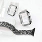 Frendorf | Diamantarmband und -etui für Frauen für Apple Watch