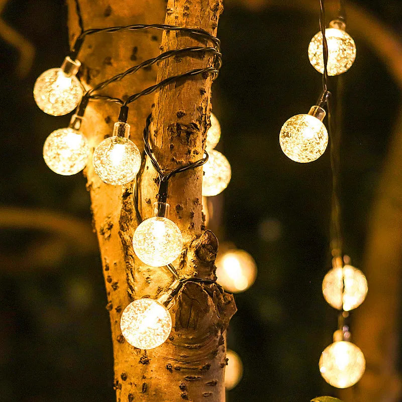 Frendorf | 100 LED Solar Lichterkette Außen - Wasserdicht