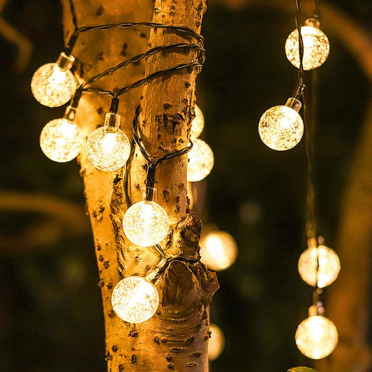 Frendorf | 100 LED Solar Lichterkette Außen - Wasserdicht