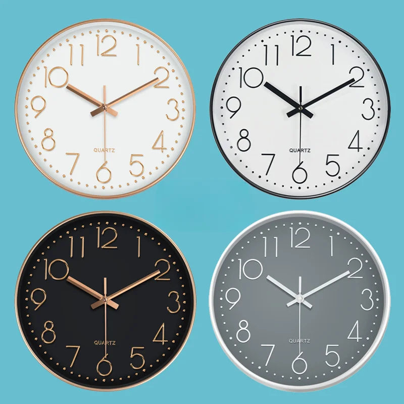 Moderne Minimalistische Nordische Wanduhr