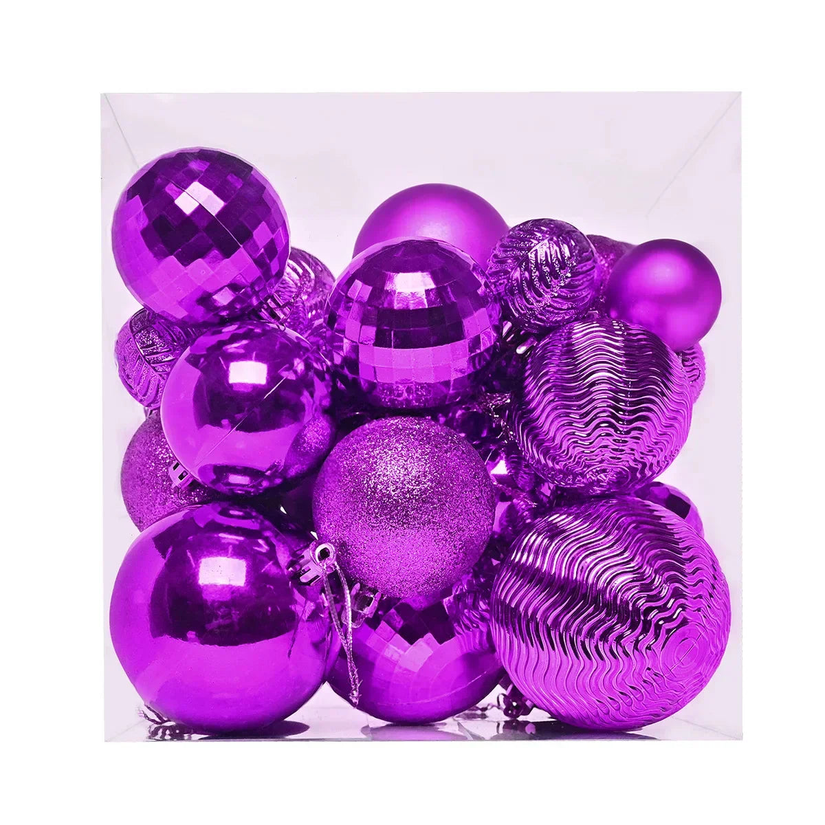 Frendorf | 36 Stück Verschiedene Weihnachtsornamente Set