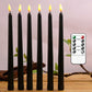 Frendorf - Schwarze LED-Teelichter ohne Flamme mit Fernbedienung für eine unvergessliche Atmosphäre